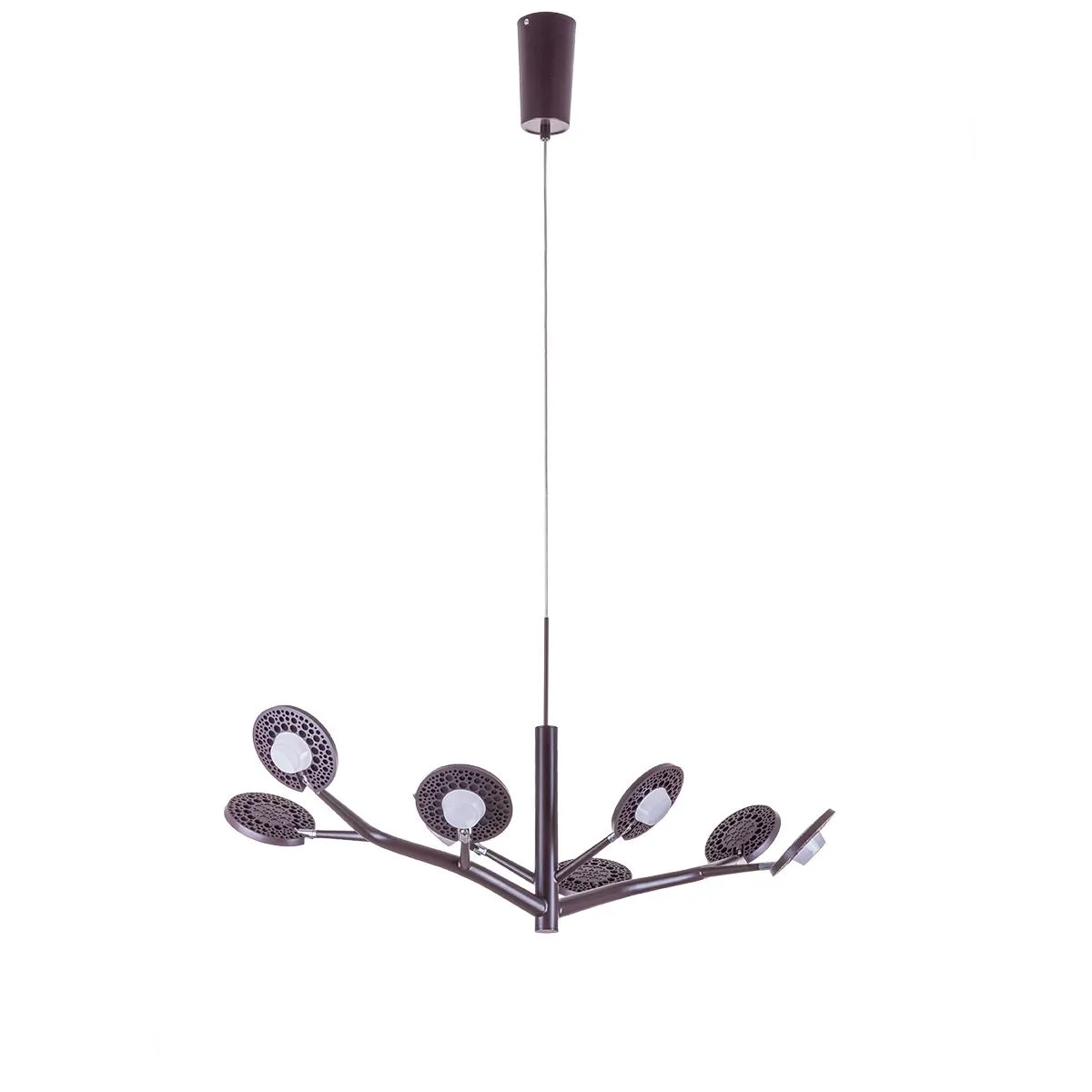 Kresyda, nowoczesna lampa wisząca, brązowa, LED, 3000K, AD16014-9 DARK COFFEE